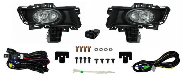 FARO DE NIEBLA MAZDA 3 2006-2009 C / PARRILLA JGO 352 TYG