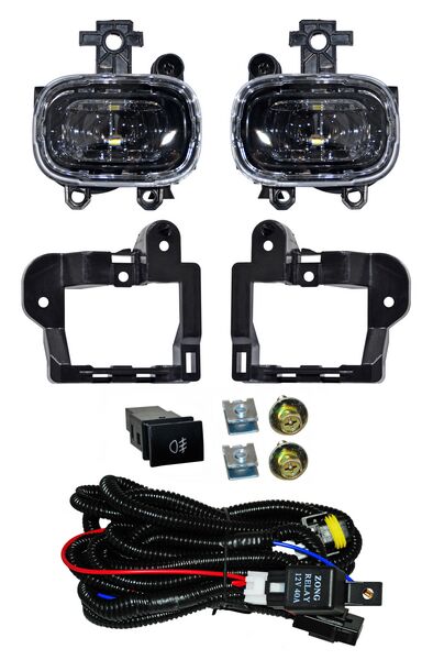 FARO DE NIEBLA NISSAN X-TRAIL 2023-2026 / ROGUE 2021-2023 SOLO USA C / BASE LED JGO 880.06 TYG