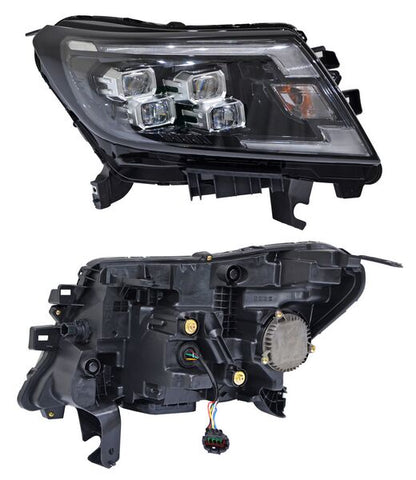 FARO DERECHO LED NISSAN PICKUP NP-300 / FRONTIER 2021-2025 S PLATINUM / PRO4X U TYC
