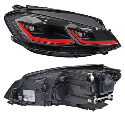 FARO DERECHO SIN REFLEJANTE LED VOLKSWAGEN GOLF GTI 2018-2020 TYC