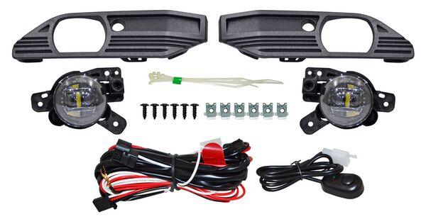 FARO DE NIEBLA CHEVROLET CANYON 2023-2024 LED C / PARRILLA JGO 352 TYG