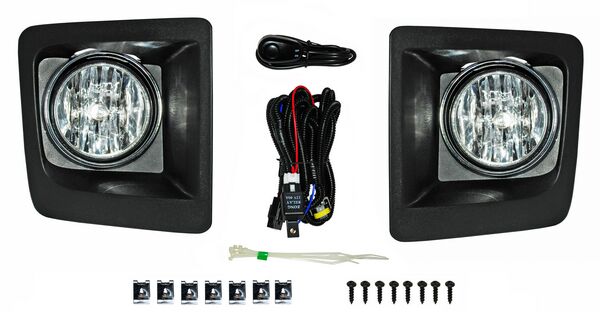 FARO DE NIEBLA CHEVROLET SIERRA 2014-2015 C / PARRILLA FILO CROM JGO 352 TYG