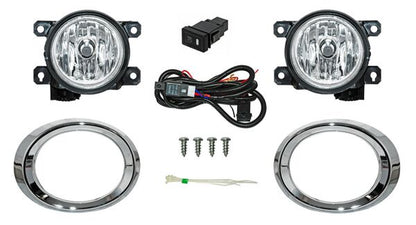 FARO DE NIEBLA HONDA BR-V 2018-2019 CON MOLDURA CROM JGO 352 TYG