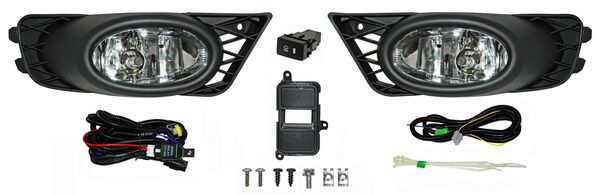 FARO DE NIEBLA HONDA CIVIC 2009-2011 4P C / PARRILLA JGO 352 TYG