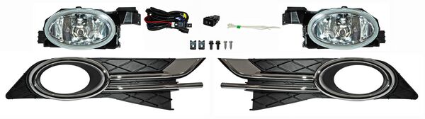 FARO DE NIEBLA HONDA ODYSSEY 2014-2017 C / PARRILLA FILO CROM JGO 352 TYG
