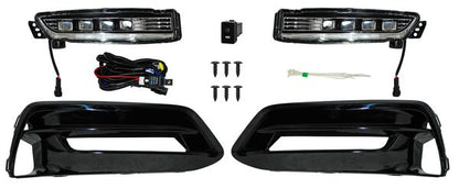 FARO DE NIEBLA HONDA ACCORD 2018-2019 LED C / PARRILLA JGO 352 TYG