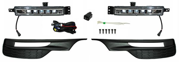 FARO DE NIEBLA HONDA ACCORD 2016-2017 LED C / PARRILLA JGO 352 TYG