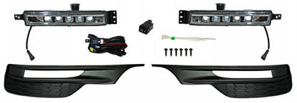 FARO DE NIEBLA HONDA ACCORD 2016-2017 LED C / PARRILLA JGO 352 TYG