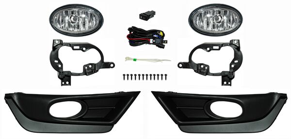 FARO DE NIEBLA HONDA CR-V 2017-2019 C / PARRILLA NEGRA JGO 352 .06 28606 780.05 TYG