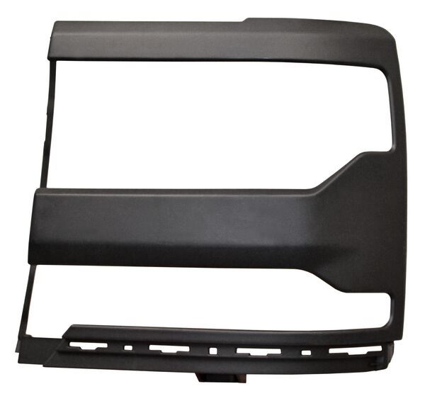 MOLDURA FARO CHEVROLET PICKUP 2016-2018 1500 NEGRO IZQUIERDA TYG