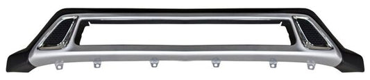 MOLDURA MITSUBISHI FASCIA DELANTERO OUTLANDER 2020-2022 INFERIOR CON MOLDURA CROM CON MOLDURA PLATA TYG
