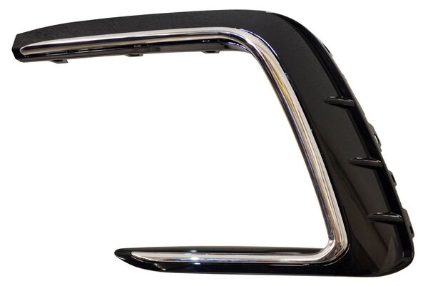 MOLDURA VOLKSWAGEN FASCIA DELANTERO TIGUAN 2022-2024 CON MOLDURA CROM IZQUIERDA TYG