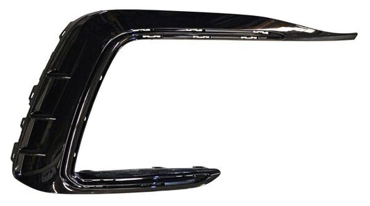 MOLDURA VOLKSWAGEN FASCIA DELANTERO TIGUAN 2022-2024 NEGRA SIN MOLDURA CROM DERECHA TYG
