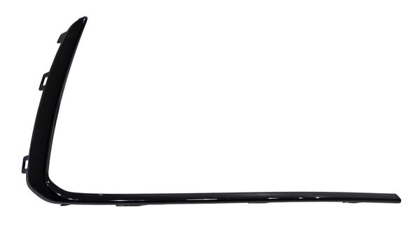 MOLDURA VOLKSWAGEN FASCIA DELANTERO VIRTUS 2023-2024 NEGRA DERECHA TYG