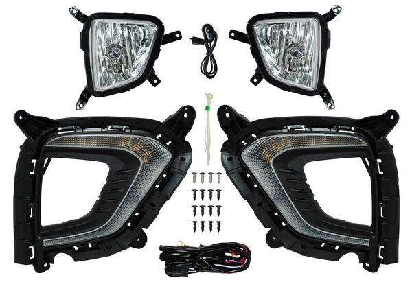 FARO DE NIEBLA HYUNDAI CRETA 2019-2020 C / LED C / PARRILLA JGO 352 TYG