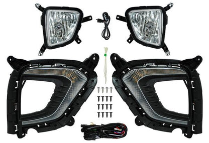 FARO DE NIEBLA HYUNDAI CRETA 2019-2020 C / LED C / PARRILLA JGO 352 TYG