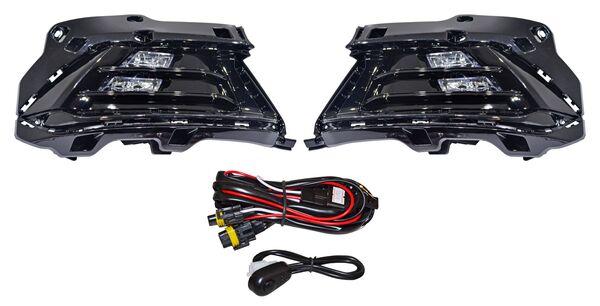 FARO DE NIEBLA KIA SPORTAGE 2023-2025 LED C / PARRILLA JGO 352 TYG