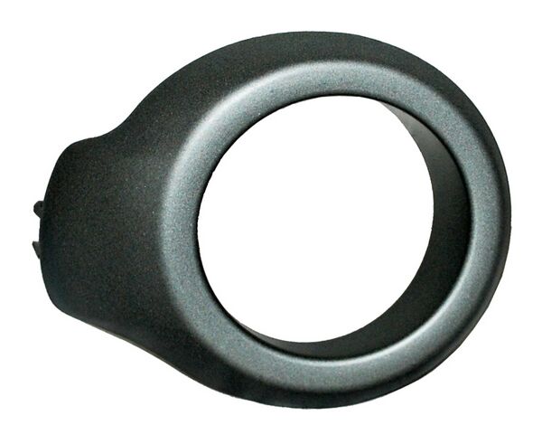MOLDURA FORD PARRILLA ECOSPORT 2013-2016 P / FARO NIEBLA NEGRA 5662 . DERECHA TYG
