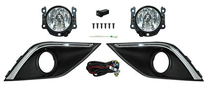 FARO DE NIEBLA MITSUBISHI OUTLANDER 2016-2019 C / PARRILLA FILO CROM JGO 352 TYG