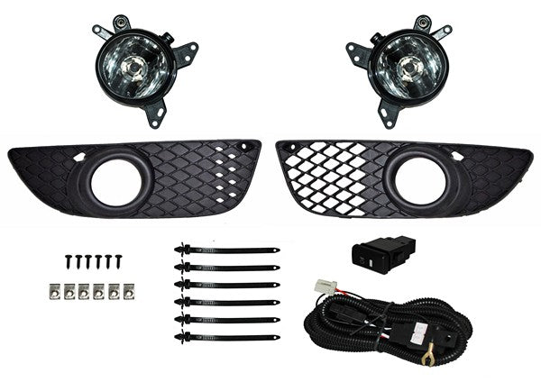 FARO DE NIEBLA MITSUBISHI LANCER 2008-2014 C / PARRILLA JGO 352 TYG