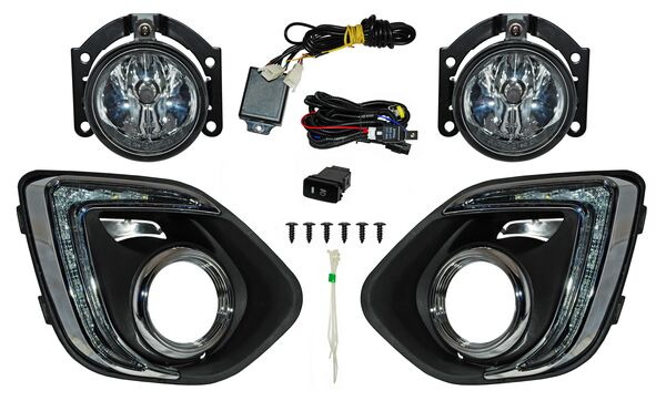 FARO DE NIEBLA MITSUBISHI ASX 2014-2015 C / PARRILLA C / LED JGO 352 TYG
