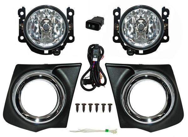 FARO DE NIEBLA MITSUBISHI PU L200 2016-2020 C / PARRILLA FILO CENTRAL CROM JGO 352 28702 580.05 TYG