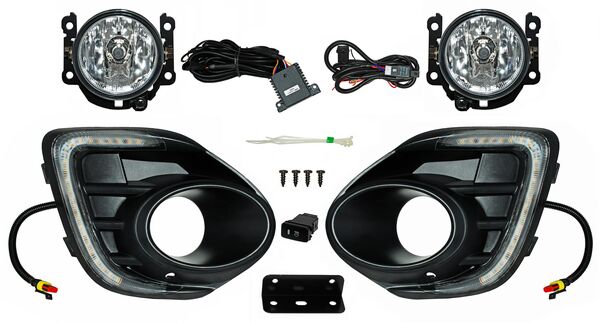 FARO DE NIEBLA MITSUBISHI LANCER 16 C / PARRILLA LED JGO 352 TYG