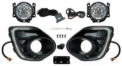 FARO DE NIEBLA MITSUBISHI LANCER 16 C / PARRILLA LED JGO 352 TYG