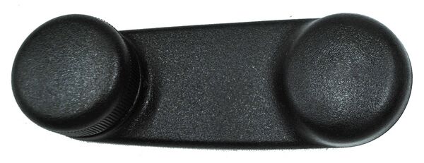 MANIJA ELEVADOR DE CRISTAL NEGRA PLÁSTICO DODGE NEON 1995-2019 / VOYAGER 1996-2001 / WRANGLER 1997-2013 / DODGE PICKUP 1994-2001 TYG
