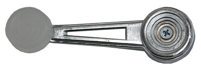 MANIJA ELEVADOR DE CRISTAL CROMADA METAL FORD PICKUP 1973-1986 / BLANCA TYG