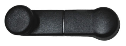MANIJA ELEVADOR DE CRISTAL NEGRA PLÁSTICO FORD PICKUP 1987-2014 / VAN 1992-2007 / TOPAZ 1984-1995 / FORD PICKUP 1987-2014 / BRONCO 1987-1996 / RANGER 1989-1992 / MUSTANG 1987-2004 / ALD265 TYG