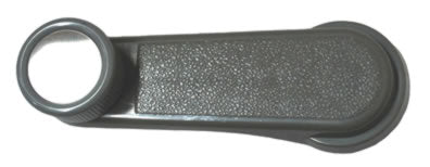 MANIJA ELEVADOR DE CRISTAL CROMADA GRIS PLÁSTICO NISSAN TSURU II 1988-1991 C TYG
