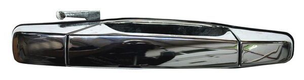 MANIJA EXTERIOR DELANTERA DERECHA SIN HOYO CROMADA PLÁSTICO CHEVROLET PICKUP / SUB / TAHOE / YUKON / AVALAN / ESCALADE 2007-2014 P / LLAVE 346 TYG