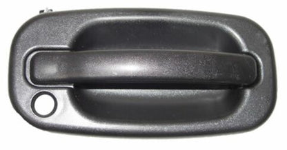 MANIJA EXTERIOR DELANTERA DERECHA CON HOYO PLÁSTICO CHEVROLET PICKUP / SIERRA 1999-2006 / SUB / TAHOE / YUKON / DENALI / SON 2000-2006 / AVALAN 2002-2006 P / LLAVE CORRUGADA ALD264 TYG