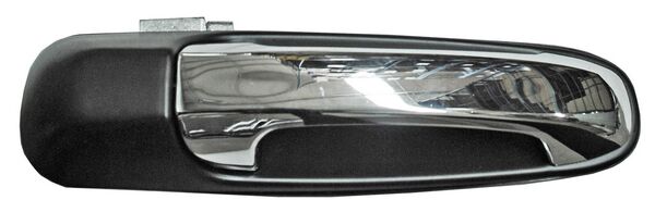 MANIJA EXTERIOR DELANTERA DERECHA SIN HOYO NEGRA CROMADA PLÁSTICO DODGE ASPEN 2007-2010 / P / LLAVE TYG