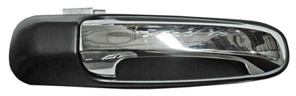 MANIJA EXTERIOR DELANTERA DERECHA SIN HOYO NEGRA CROMADA PLÁSTICO DODGE ASPEN 2007-2010 / P / LLAVE TYG