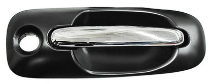 MANIJA EXTERIOR DERECHA CON HOYO CROMADA PLÁSTICO DODGE TOWN & COUNTRY 2001-2007 P / LLAVE LATERAL TYG