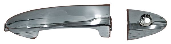 MANIJA EXTERIOR DELANTERA IZQUIERDA CROMADA PLÁSTICO FORD FIESTA 2011-2019 TYG