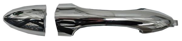 MANIJA EXTERIOR DELANTERA DERECHA SIN HOYO CROMADA PLÁSTICO FORD FOCUS 2007-2018 / ESCAPE 2013-2019 P / LLAVE / TRAS RH=LH TYG
