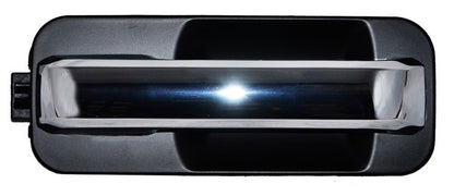 MANIJA EXTERIOR DELANTERA DERECHA SIN HOYO NEGRA CROMADA PLÁSTICO FORD PICKUP 2015-2020 LOBO / P / LLAVE / TRAS FAD TYG