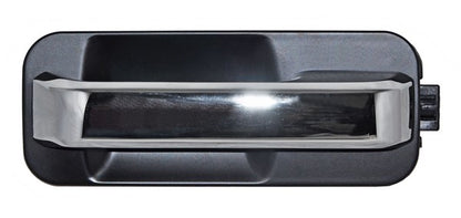 MANIJA EXTERIOR TRASERA IZQUIERDA SIN HOYO NEGRA CROMADA PLÁSTICO FORD PICKUP 2015-2020 LOBO / P / LLAVE FAD TYG