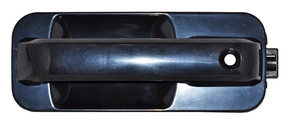 MANIJA EXTERIOR DELANTERA IZQUIERDA CON HOYO NEGRA PLÁSTICO FORD PICKUP 2015-2020 LOBO LISA S / SENS P / LLAVE TYG