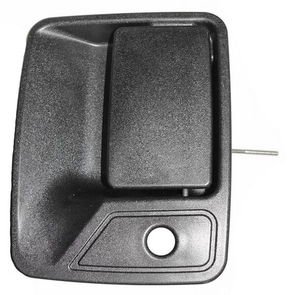 MANIJA EXTERIOR DELANTERA IZQUIERDA CON HOYO PLÁSTICO FORD SUPER DUTY 1999-2016 P / LLAVE CORRUGADA TYG