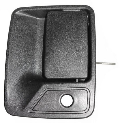 MANIJA EXTERIOR DELANTERA IZQUIERDA CON HOYO PLÁSTICO FORD SUPER DUTY 1999-2016 P / LLAVE CORRUGADA TYG