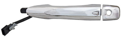 MANIJA EXTERIOR DELANTERA IZQUIERDA CON HOYO CROMADA NISSAN PICKUP NP-300 / FRONTIER 2016-2025 / X-TRAIL 2015-2022 C / SENS P / LLAVE TYG