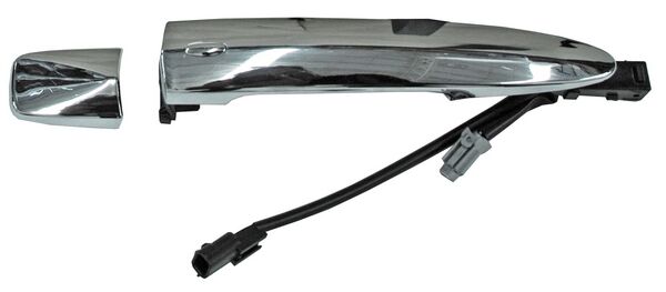 MANIJA EXTERIOR DELANTERA DERECHA SIN HOYO CROMADA PLÁSTICO NISSAN SENTRA 2013-2019 / MURANO / MAXIMA 2009-2014 C / SENS P / LLAVE TYG