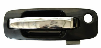 MANIJA EXTERIOR DELANTERA DERECHA NEGRA CROMADA PLÁSTICO NISSAN X-TRAIL 2002-2007 TYG