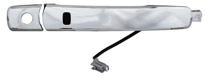 MANIJA EXTERIOR DELANTERA IZQUIERDA CON HOYO CROMADA PLÁSTICO NISSAN X-TRAIL / ROGUE 2008-2014 / MURANO 2005-2008 / C / SENS P / LLAVE 346 TYG