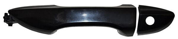 MANIJA EXTERIOR DELANTERA IZQUIERDA CON HOYO NEGRA PLÁSTICO TOYOTA COROLLA 2014-2016 LISA P / LLAVE TYG