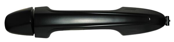 MANIJA EXTERIOR DELANTERA DERECHA SIN HOYO NEGRA PLÁSTICO TOYOTA HILUX 2016-2025 LISA S / SENS P / LLAVE TYG
